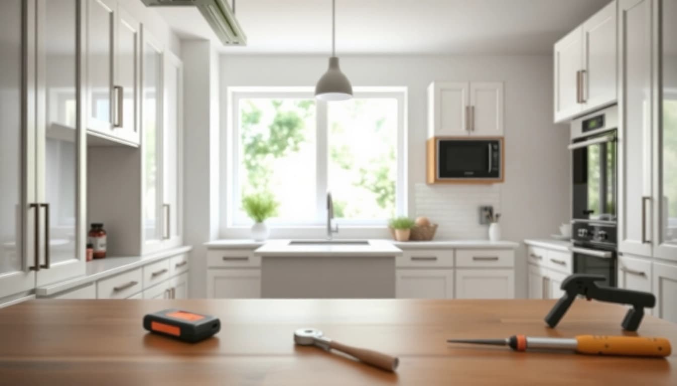 Transforming your space with Cabinet Refacing Clearwater FL for a sleek kitchen makeover.