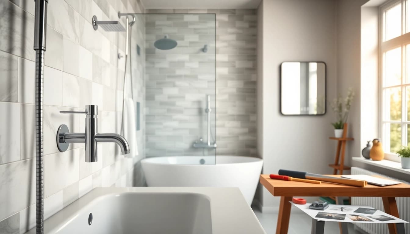 Expert bathroom fitter Manchester showcasing a modern renovated space with stylish fixtures.