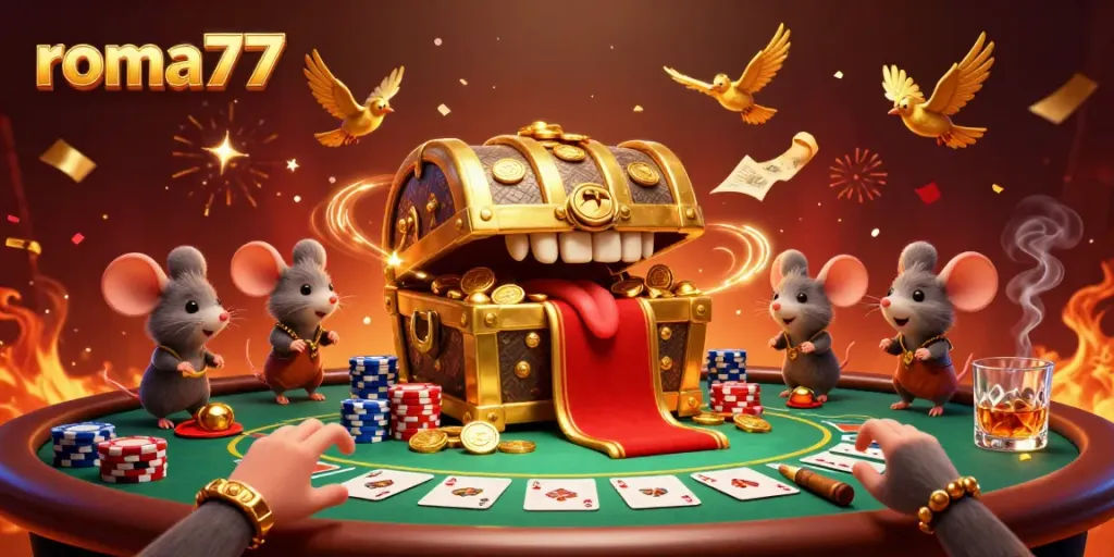 Raih kemenangan di roma77 dengan permainan slot gila dan RTP menarik, sambil mengeksplorasi keseruan permainan.