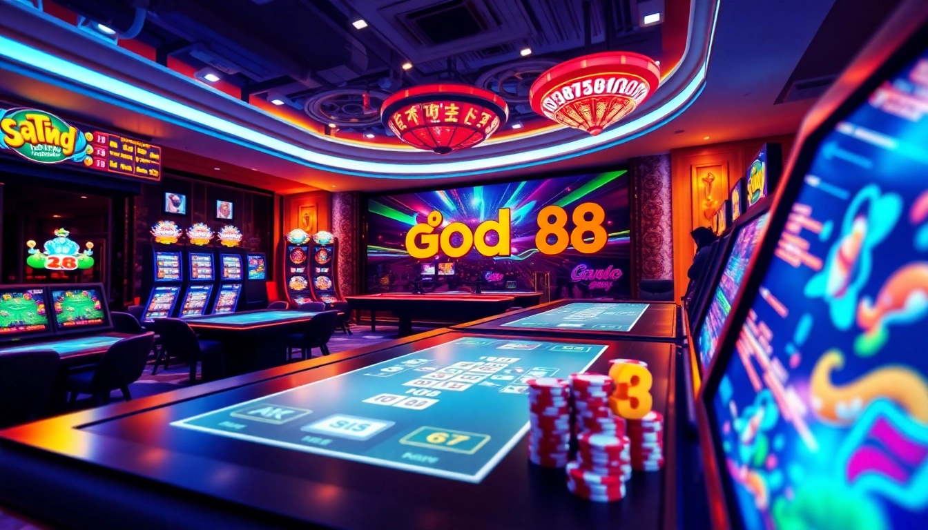 Exciting online gaming interface showcasing good88.hu.net with vibrant casino elements.